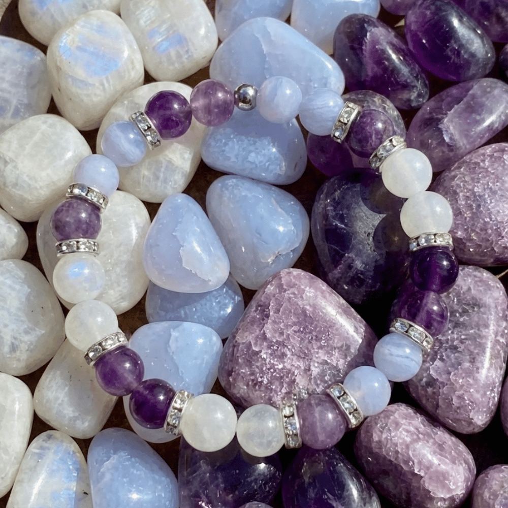 Natural Gemstone Menopause Support Bracelet