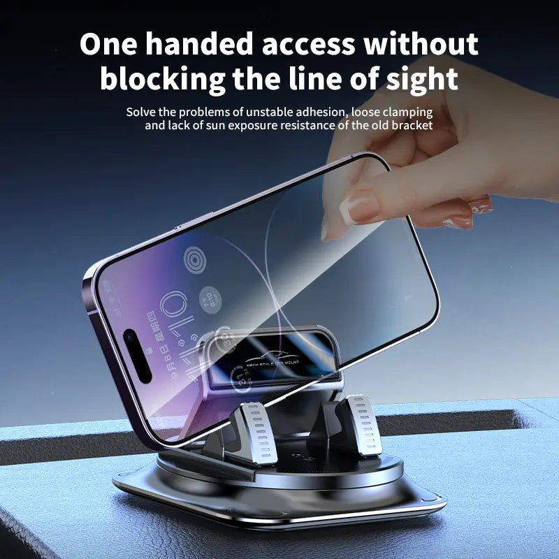 360 Degree Rotation Car Dashboard Phone Mount