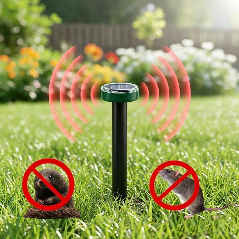 Outdoor Protector - Banish Moles, Voles, Snakes, Rodents and Other Pests For Good