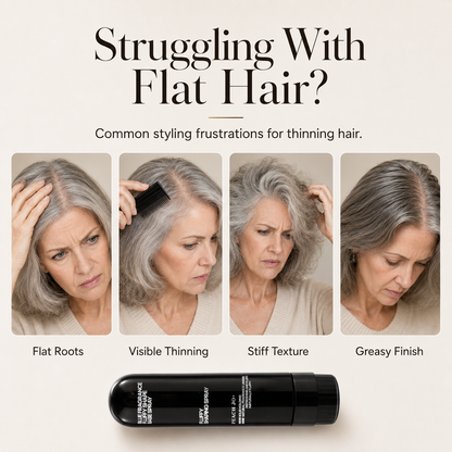 90ml Fluffy Hair Shaping Spray Long Lasting Volumizing Mist