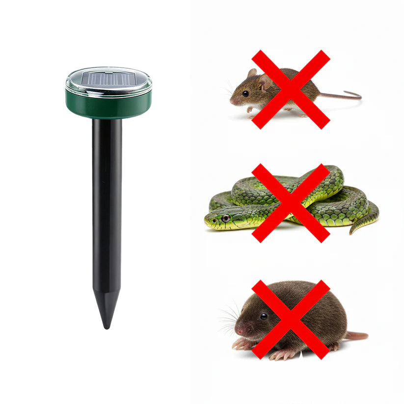Outdoor Protector - Banish Moles, Voles, Snakes, Rodents and Other Pests For Good