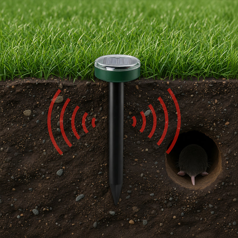 Outdoor Protector - Banish Moles, Voles, Snakes, Rodents and Other Pests For Good