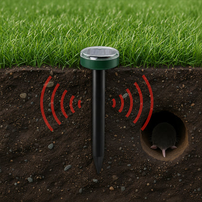 Outdoor Protector - Banish Moles, Voles, Snakes, Rodents and Other Pests For Good