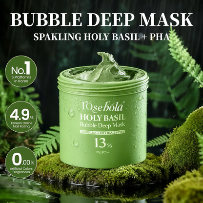 🌱Holy Basil Bubble Deep Cleansing Mask