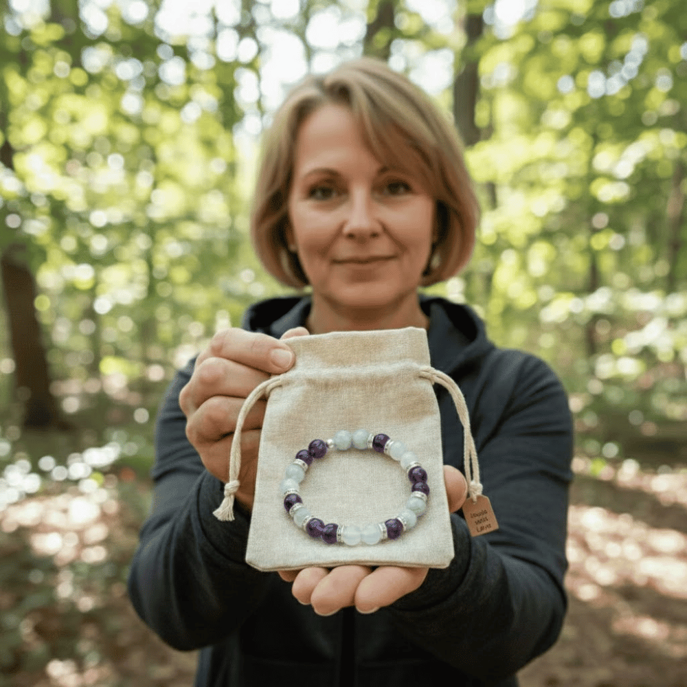 Natural Gemstone Menopause Support Bracelet