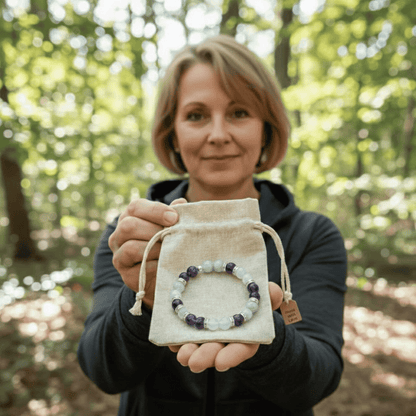 Natural Gemstone Menopause Support Bracelet