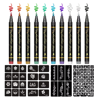 Safe Temporary Tattoo Pens