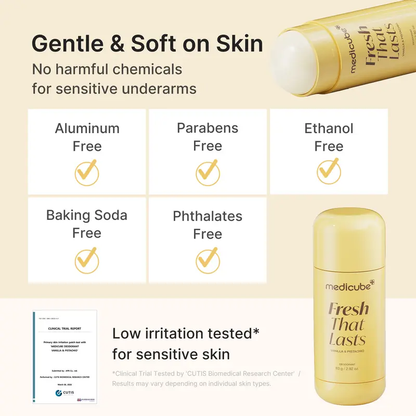 Vanilla & Pistachio Scented Deodorant