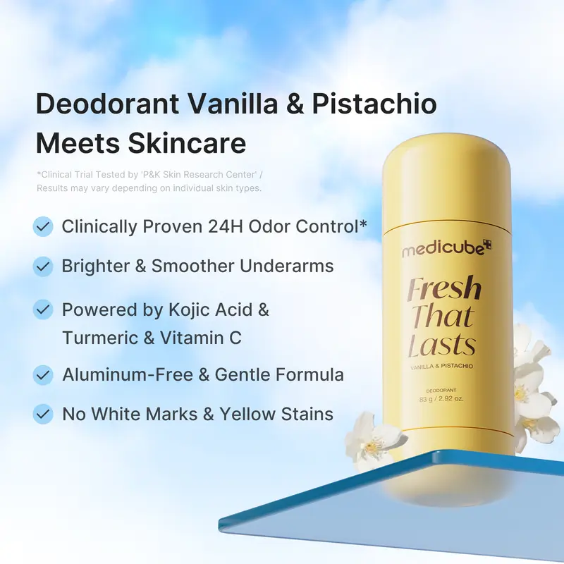 Vanilla & Pistachio Scented Deodorant