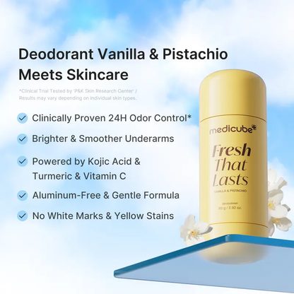 Vanilla & Pistachio Scented Deodorant