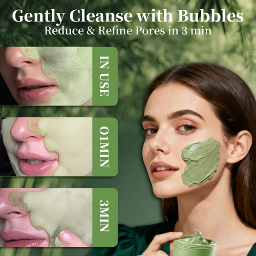 🌱Holy Basil Bubble Deep Cleansing Mask