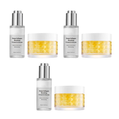BLACK FRIDAY 50% OFF：Glazed Collagen Duo – Firm & Plump Korean Glow Set