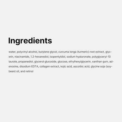 JEREMYTIS Turmeric Kojic Acid + Collagen Night Mask