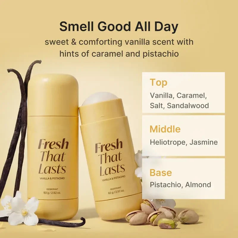 Vanilla & Pistachio Scented Deodorant