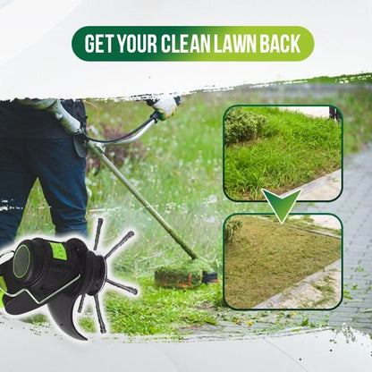 🔥Last Day 49% OFF-Universal Steel Wire Trimmer Head Replacement – Heavy-Duty Weed Brush Cutter Attachment for Electric & Cordless String Trimmers, Fits 5mm Shaft, Ideal for Grass, Moss & Rust Removal