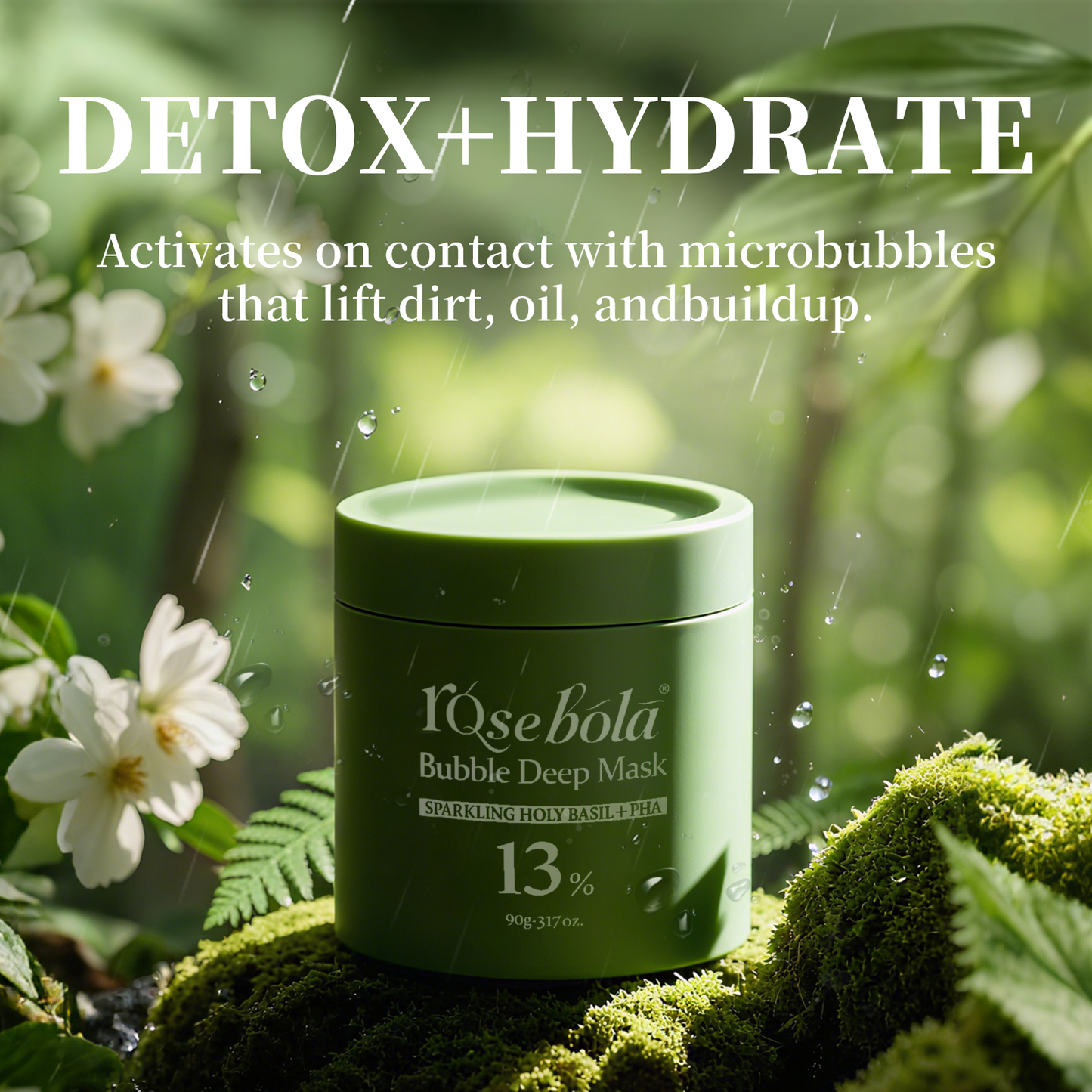 🌱Holy Basil Bubble Deep Cleansing Mask
