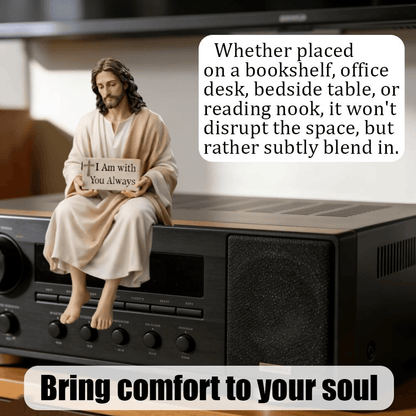 ✨Handcrafted Jesus Figurine✝️Serene Desk Companion🙏