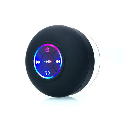 Mini Shower Speaker: IPX4-Certified Bass Boost