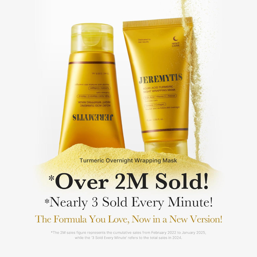 JEREMYTIS Turmeric Kojic Acid + Collagen Night Mask