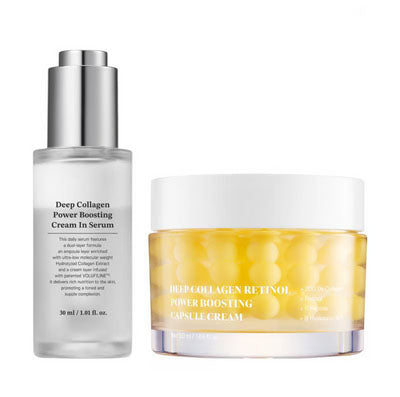 BLACK FRIDAY 50% OFF：Glazed Collagen Duo – Firm & Plump Korean Glow Set