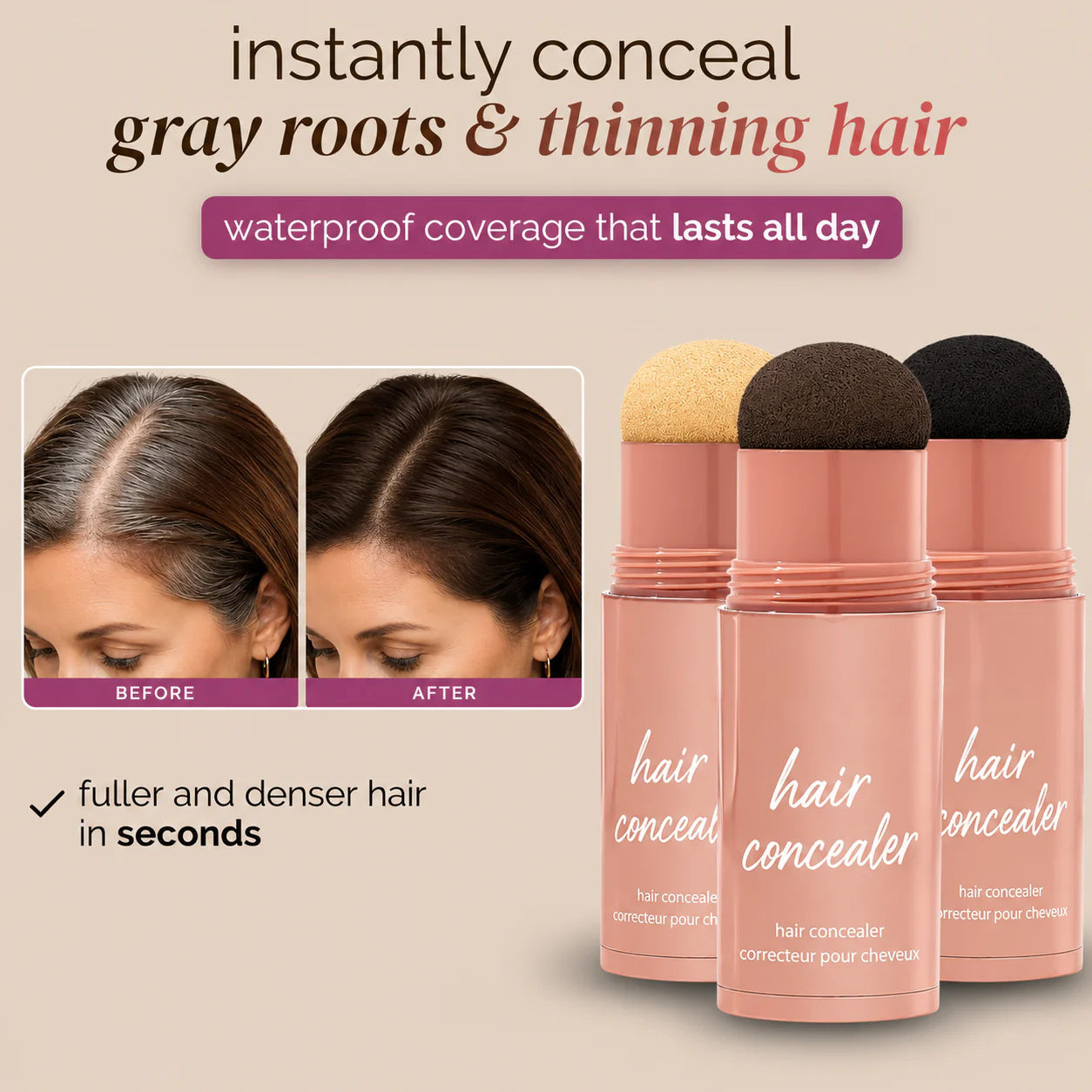🔥LAST DAY 60% OFF Buy 1 Get 1 Free🔥 hair concealer