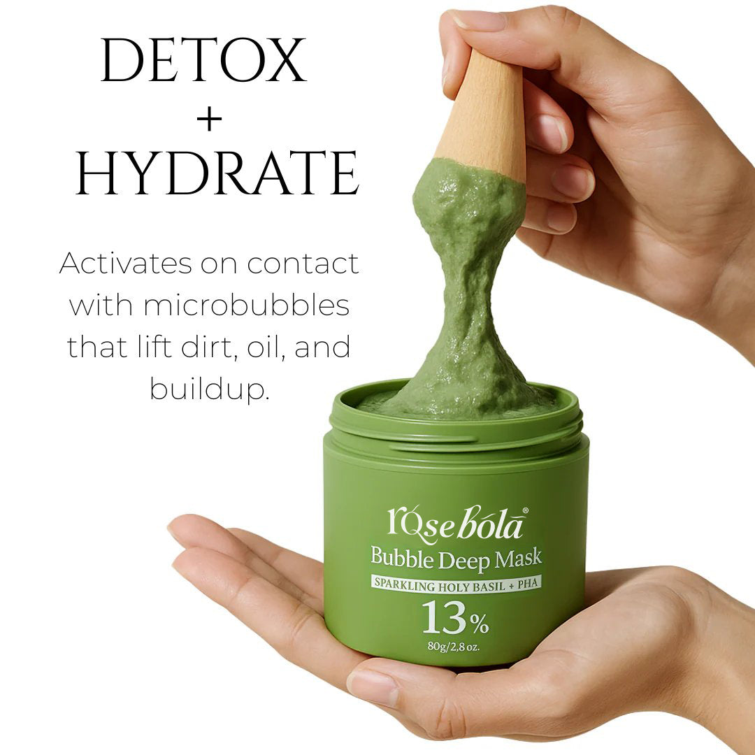 🌱Holy Basil Bubble Deep Cleansing Mask