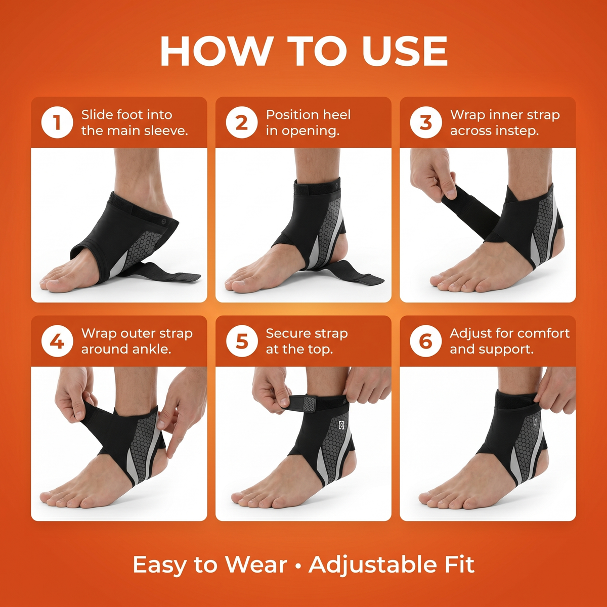Ankle Support Compression Brace