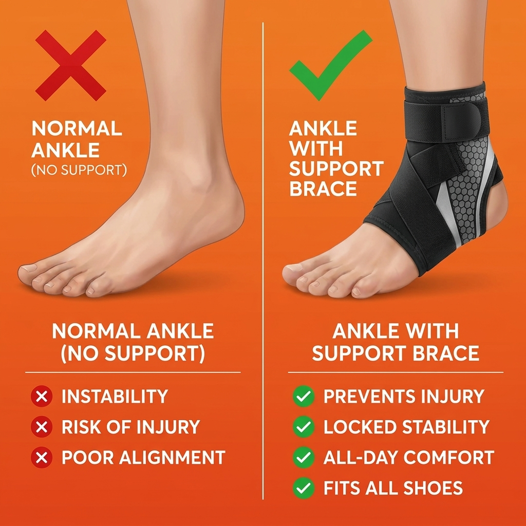 Ankle Support Compression Brace