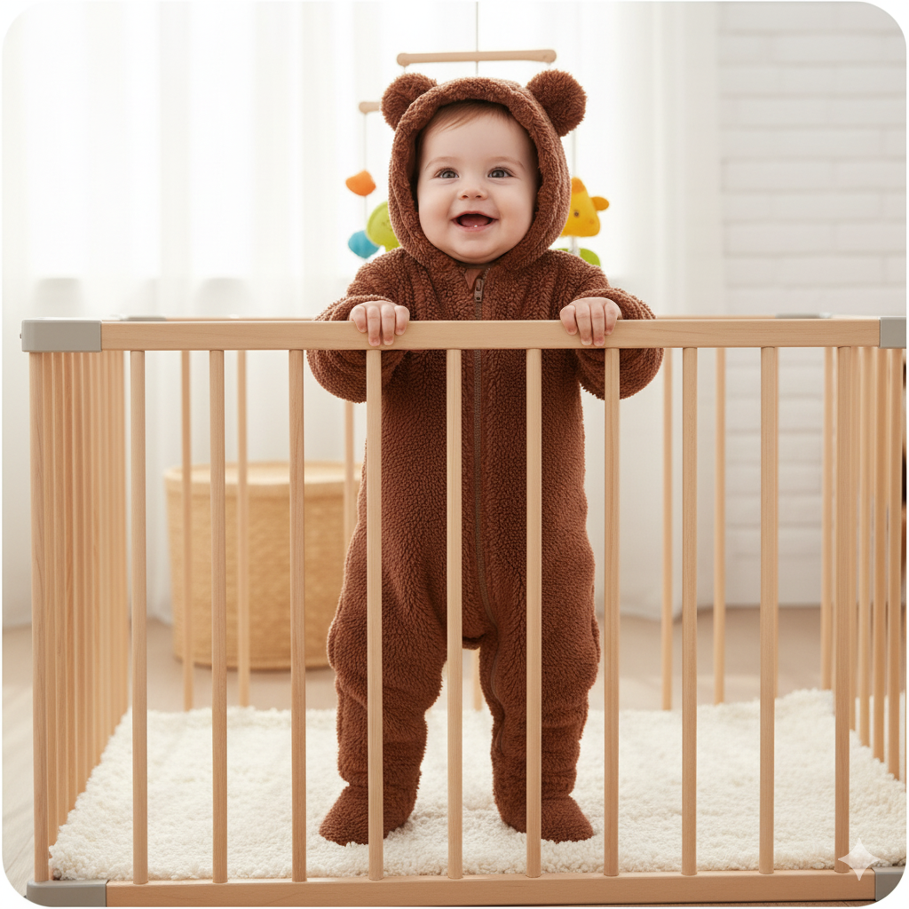 2025 New Model | Fluffy Hooded Romper with Ears