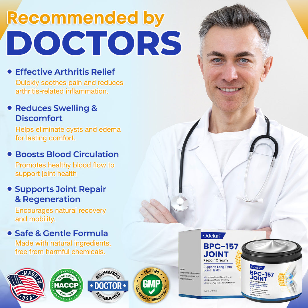 💪 💪 ODEIUN™ BPC-157 Joint Repair Cream 🦵 | Fast Recovery, Pain Relief & Mobility Support ✨