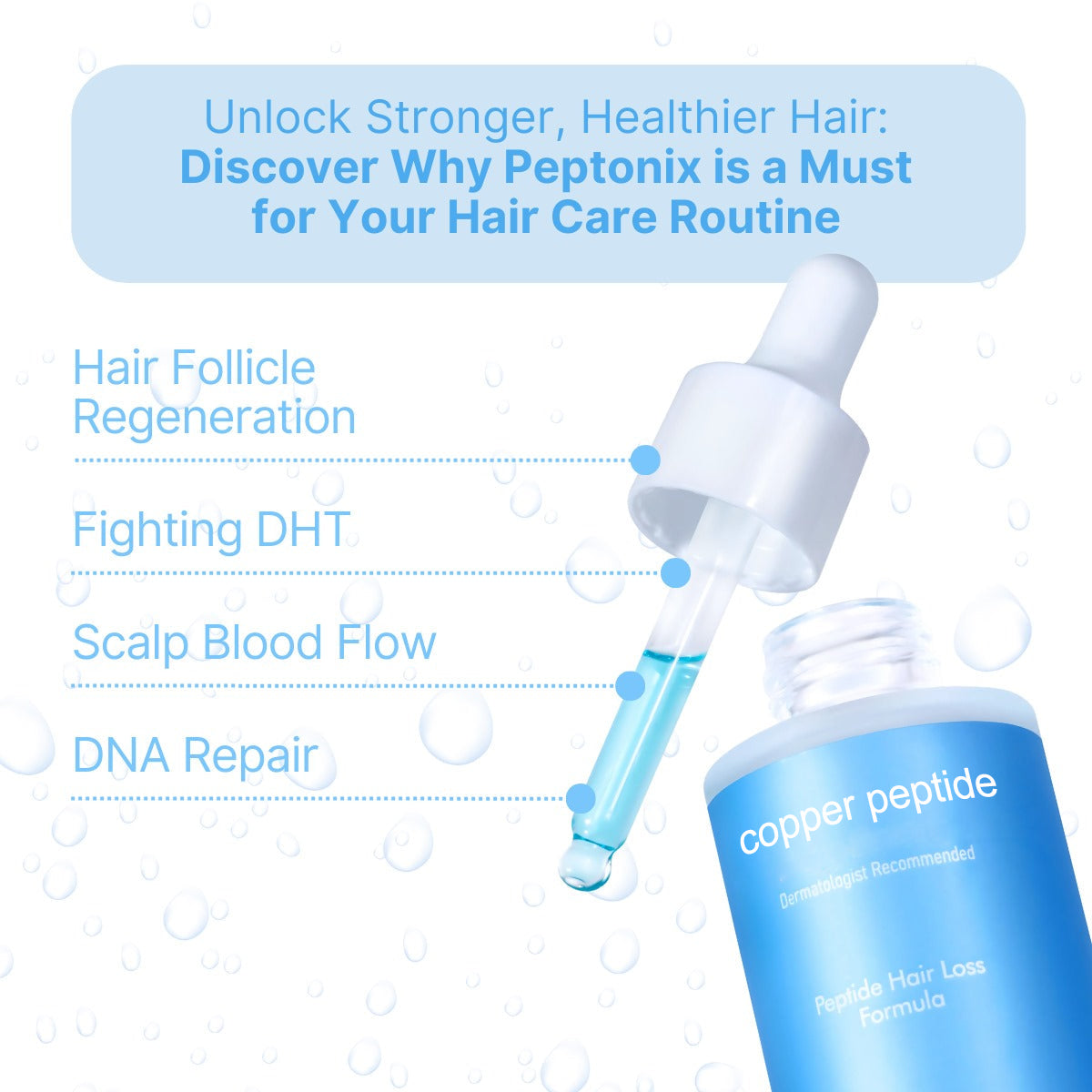 🔥Clinically Backed Hair Regrowth Ingredients Copper Peptide