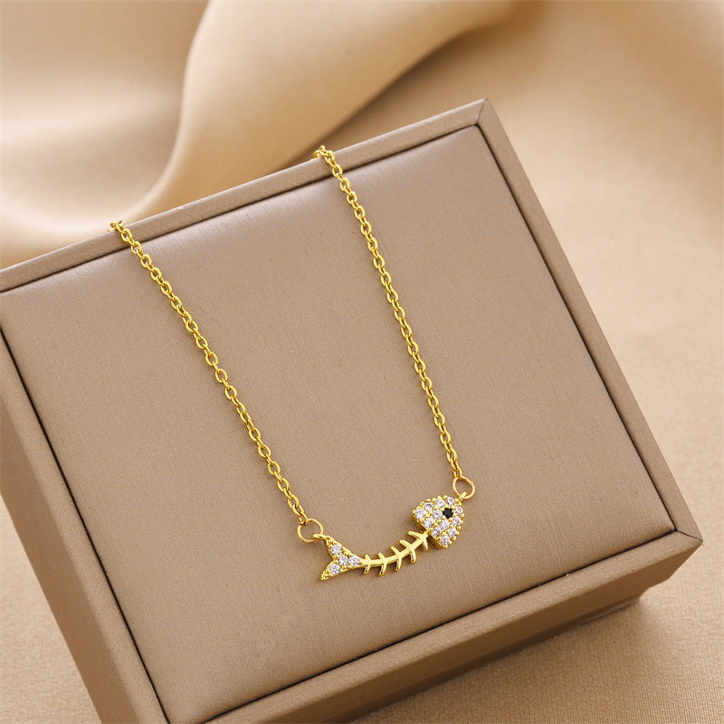 Fishbone Necklace