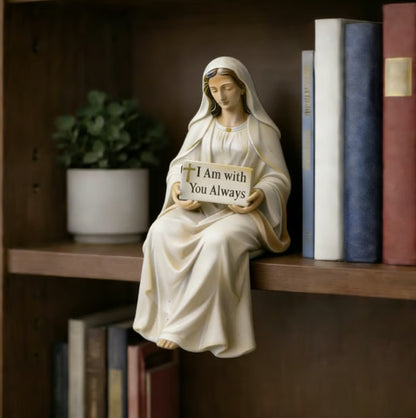 ✨Handcrafted Jesus Figurine✝️Serene Desk Companion🙏