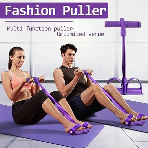 Multi-functional Pedal Resistance Band Trainer – Portable Foot Pedal Fitness Equipment 💪