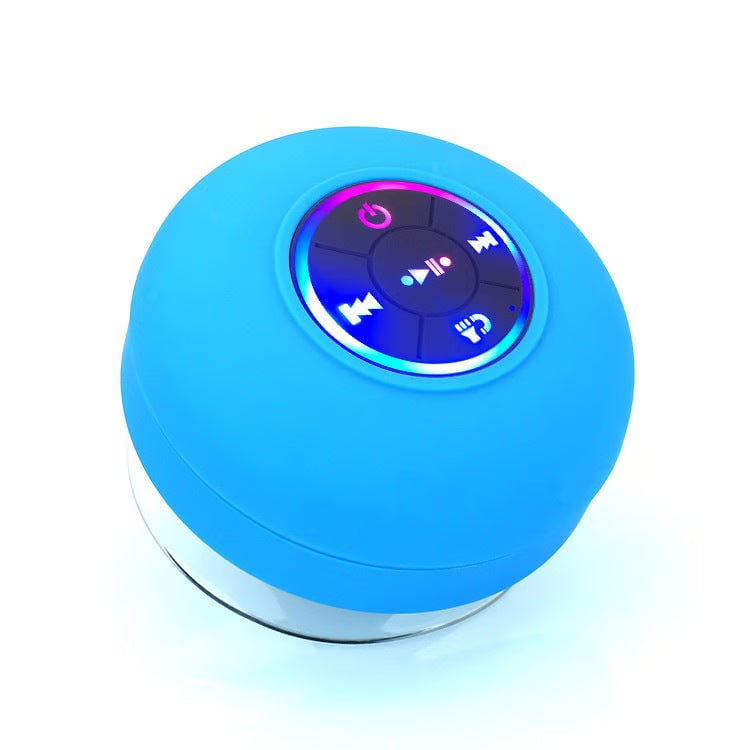 Mini Shower Speaker: IPX4-Certified Bass Boost