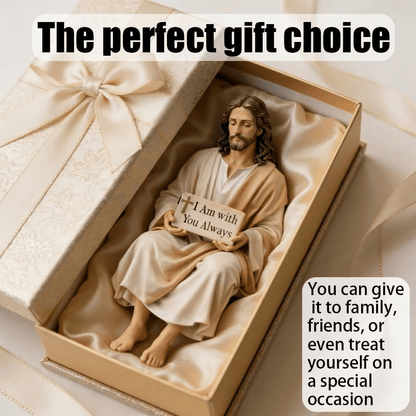 ✨Handcrafted Jesus Figurine✝️Serene Desk Companion🙏