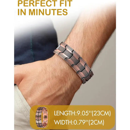 Copper magnetic bracelet——Relieve fatigue and promote blood circulation✨