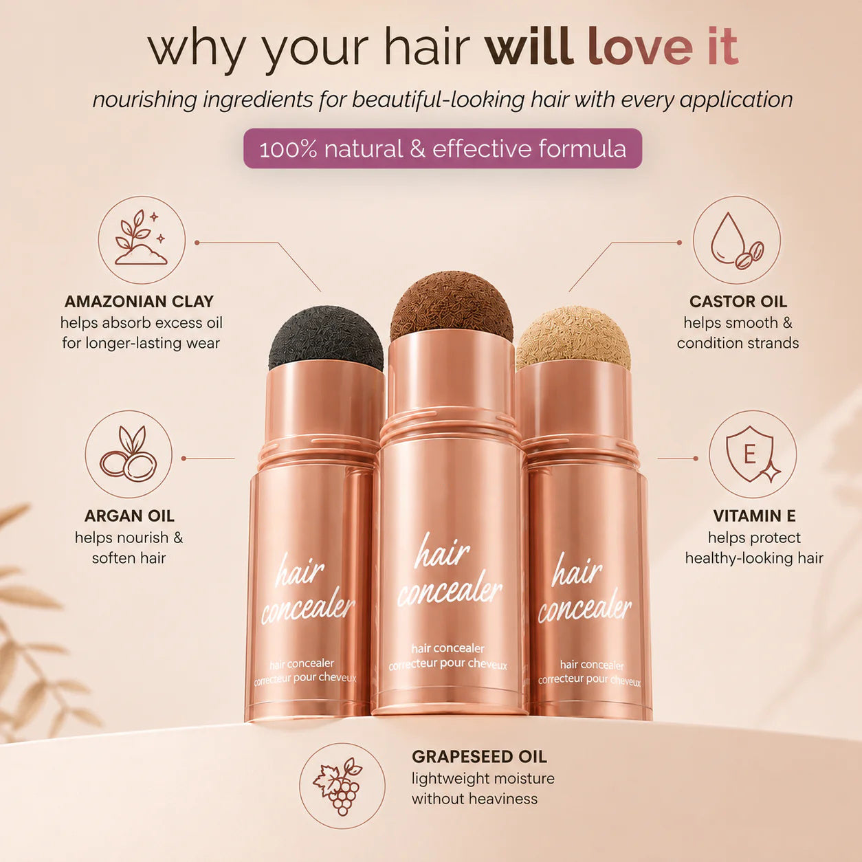 🔥LAST DAY 60% OFF Buy 1 Get 1 Free🔥 hair concealer