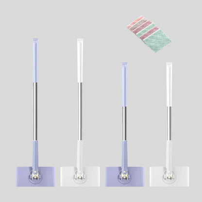 Convenient Cloth Changing Mini Mop — Hands-Free, 360° Multi-Surface Cleaning