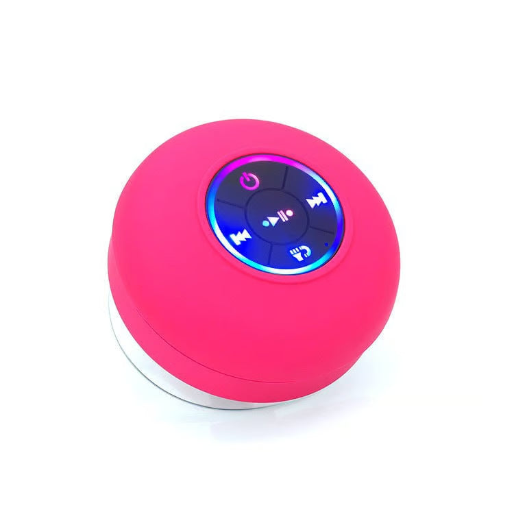 Mini Shower Speaker: IPX4-Certified Bass Boost