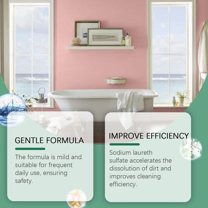 🔬 【CLEARANCE!】Molecular-Level Cleaning Tech! Oxalic Acid Bathroom Cleaner Dissolves Rust