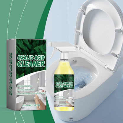 🔬 【CLEARANCE!】Molecular-Level Cleaning Tech! Oxalic Acid Bathroom Cleaner Dissolves Rust