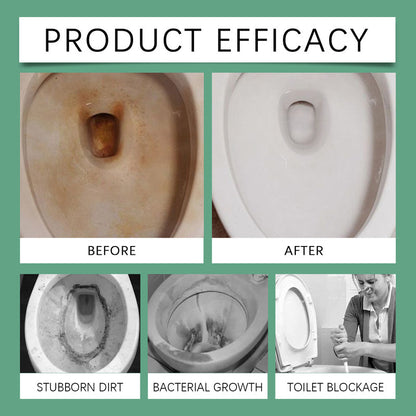 🔬 【CLEARANCE!】Molecular-Level Cleaning Tech! Oxalic Acid Bathroom Cleaner Dissolves Rust