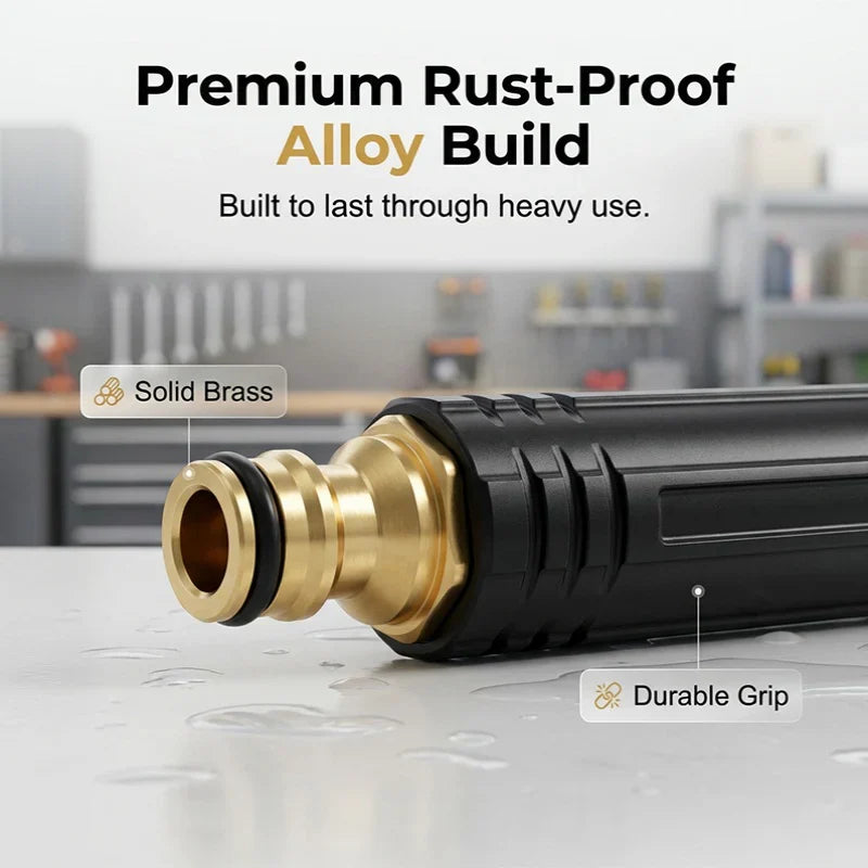 Transform Your Ordinary Hose Into A Powerful Pressure Washer