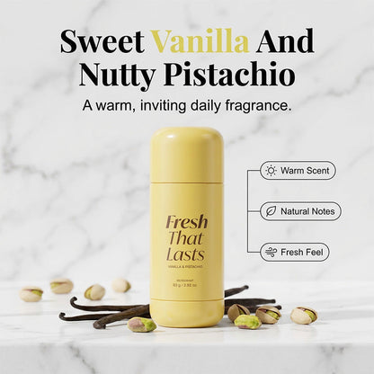 Vanilla & Pistachio Scented Deodorant