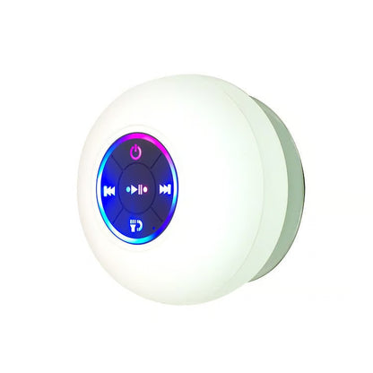 Mini Shower Speaker: IPX4-Certified Bass Boost
