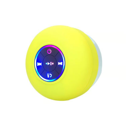 Mini Shower Speaker: IPX4-Certified Bass Boost
